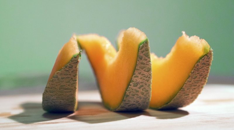 cantaloupe, fruit, melon